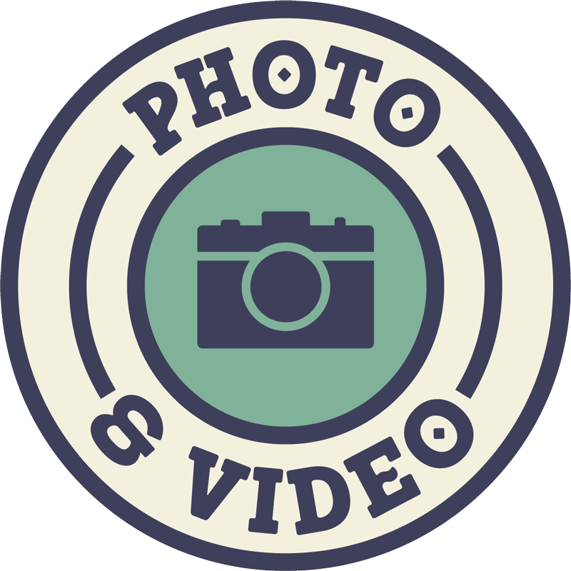 Photo and Video Badge