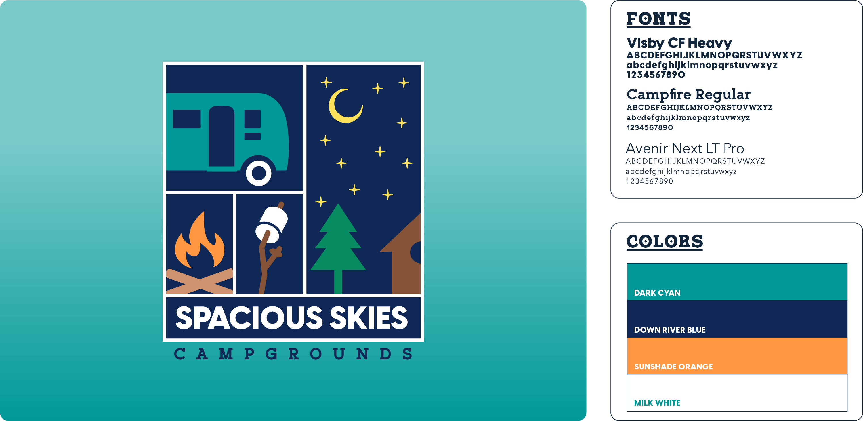 Spacious Skies Branding