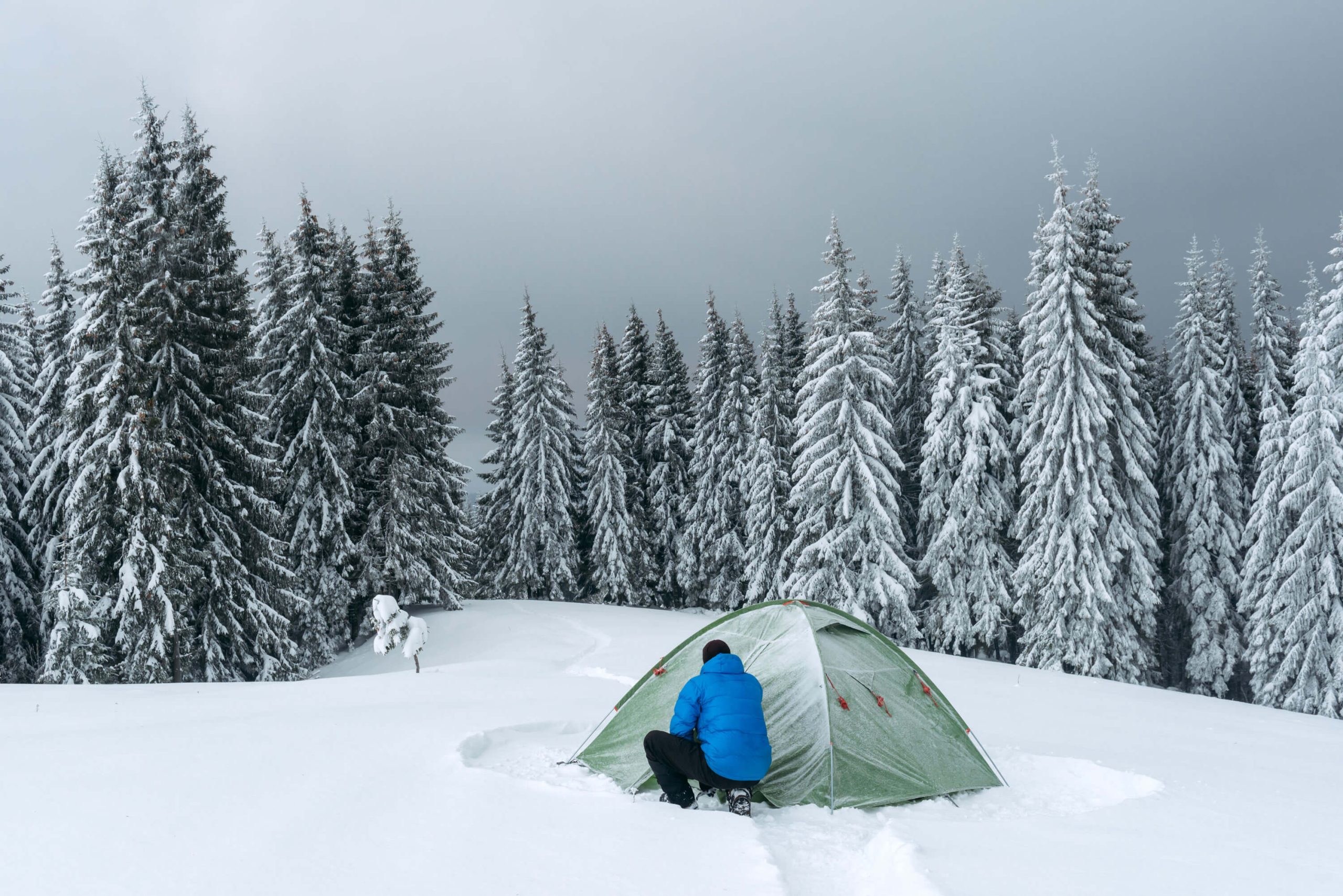 4-Season Tent in the snow